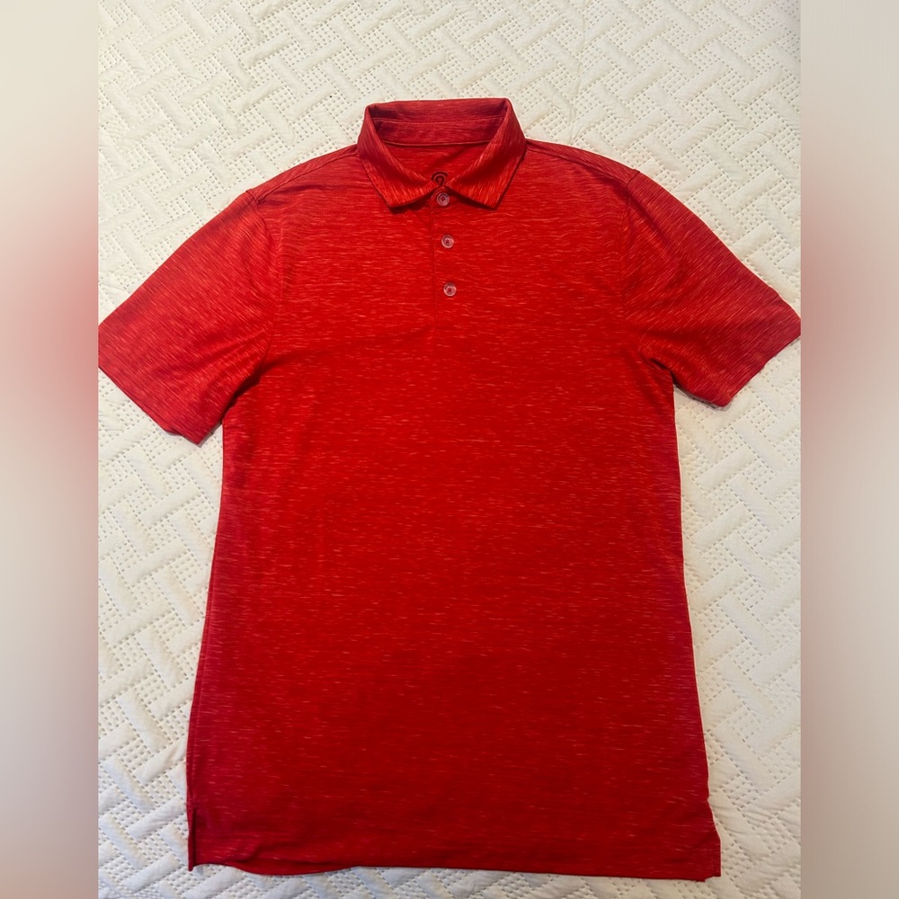 Champion Red Polo Shirt Classic Design